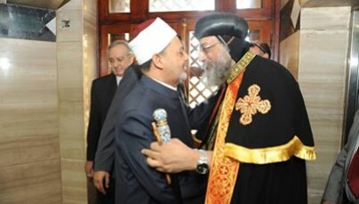 شيخ الأزهر والبابا تاوضروس يعلنوا رفضهم إستقبال نائب الرئيس الأمريكى.