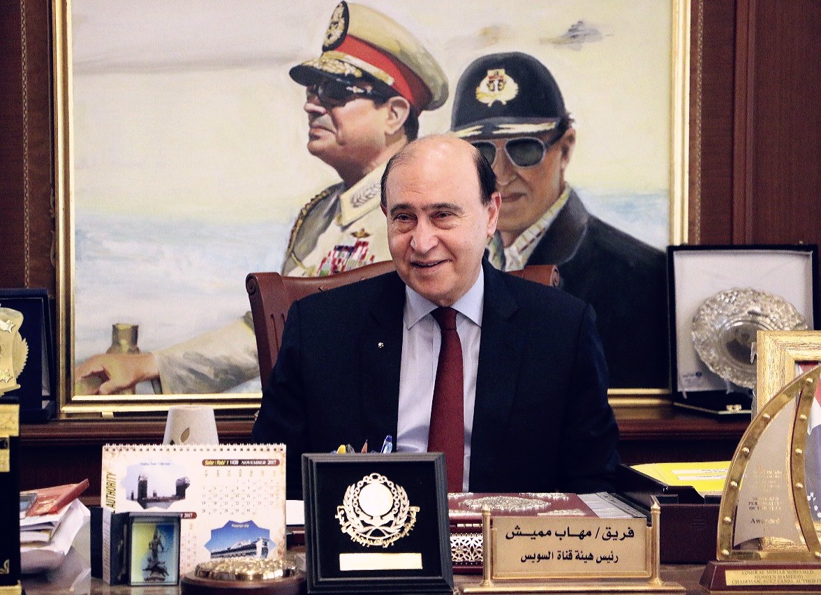 مميش توقيع مذكرة تفاهم مع الجانب الفرنسى لتشغيل وإدارة محطة حاويات شرق بورسعيد