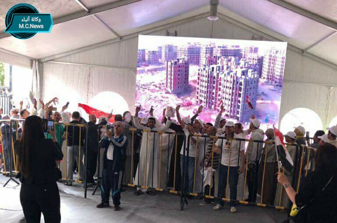 طوابير الناخبين المصريين بالكويت أمتدت لمحيط السفارة التركية  (فيديو)