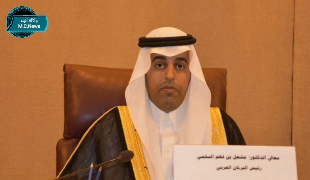رئيس البرلمان العربي يبحث مع المبعوث الأممي أخر التطورات في ليبيا