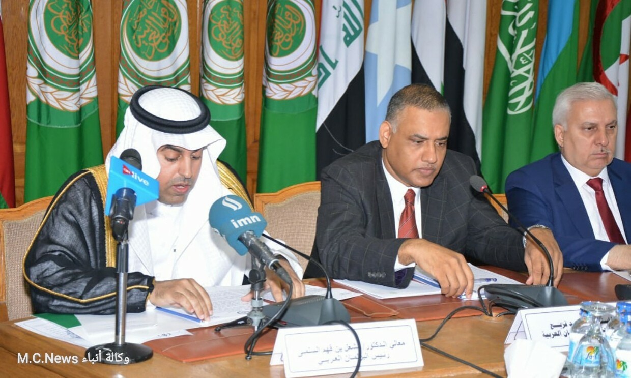 السلمي يؤكد أن البرلمان العربي سيقف ضد التدخلات الخارجية وتقارير حقوق الإنسان المُسيسة