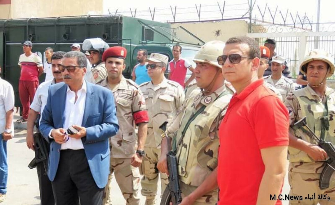 مدير أمن الإسماعيلية يترأس حملة لإزالة تعديات طريق البلاچات بالتنسيق مع القوات المسلحة