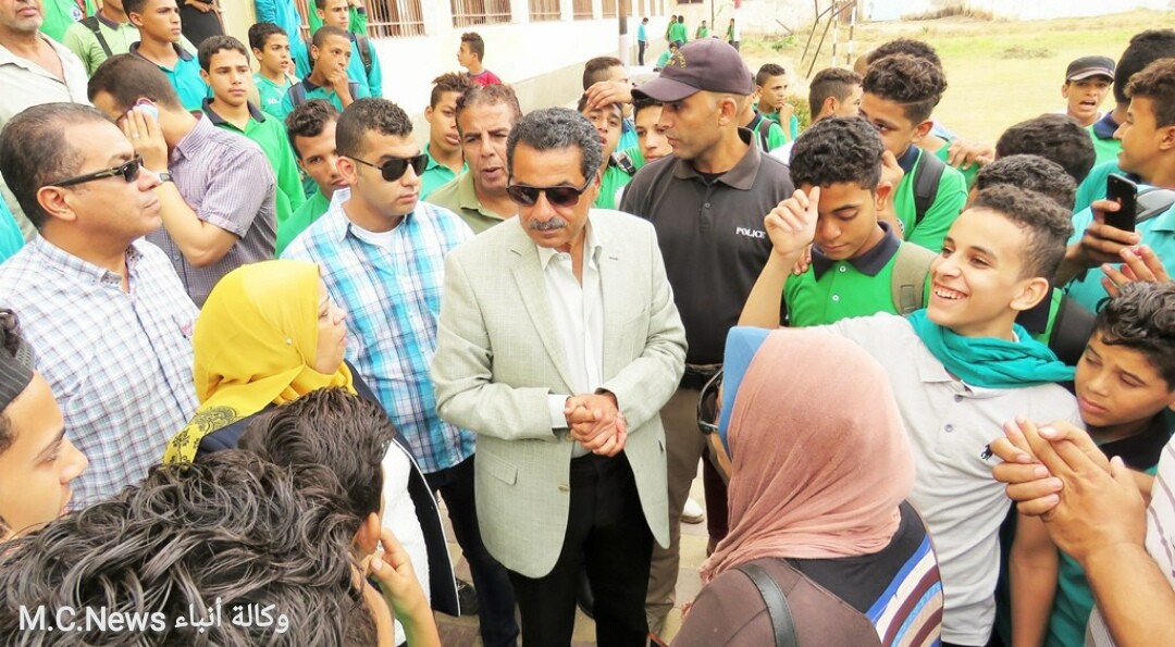 مدير أمن الإسماعيلية يتفقد مدرسة الثانوية الزراعية المشتركة ليطمئن على سلامة الطلاب