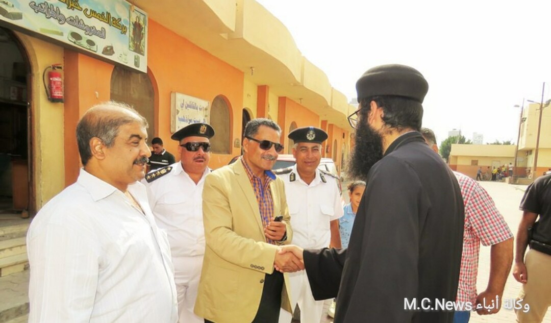مدير أمن الإسماعيلية عقب صلاة الجمعة يتفقد الميادين والخدمات الأمنية حول الكنائس