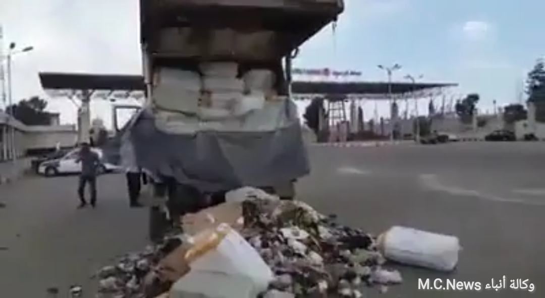 سيارات محافظة بورسعيد لجمع القمامة أحدث وسائل التهريب في جمارك بورسعيد  (فيديو)