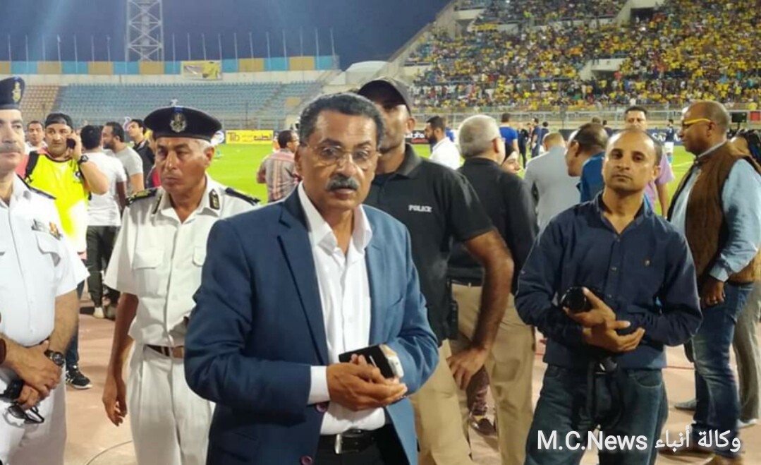 مدير أمن الإسماعيلية من غرفة اللاعبين مبروك الهدف الأول وتقدروا تحققوا الثاني (فيديو)