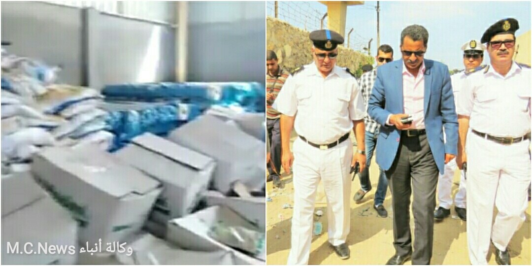 أمن الإسماعيلية يضبط 3 مخازن بداخلها 100 طن أسمدة ومُبيدات زراعية فاسدة بالقصاصين (فيديو)