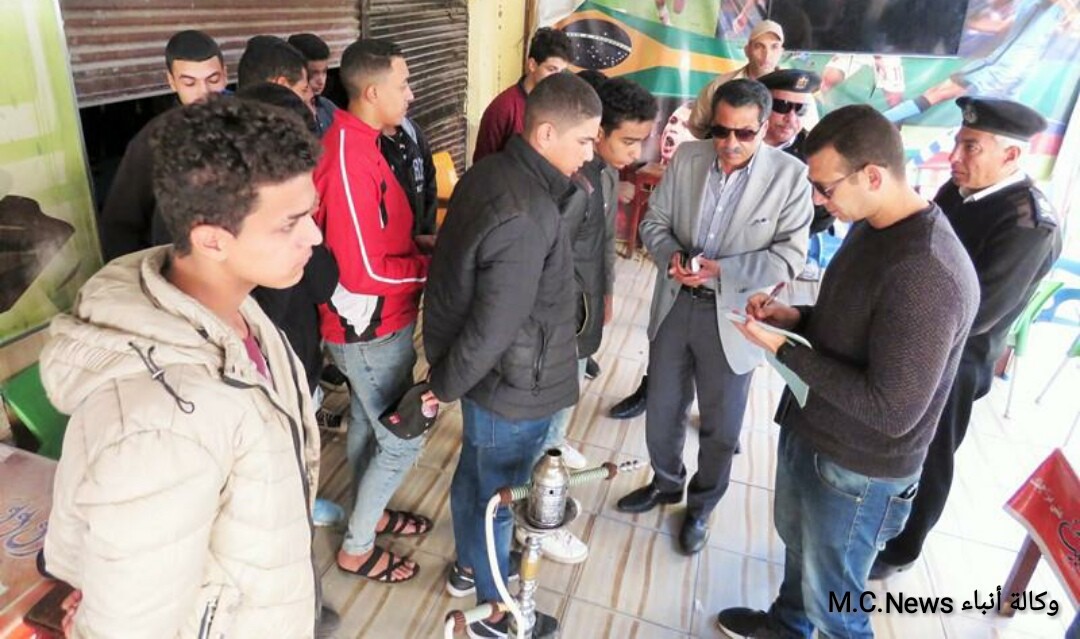 مزيد من الطلبة على المقاهي .. والأهالي تشكر مدير أمن الإسماعيلية فى ثالث أيام الحملة