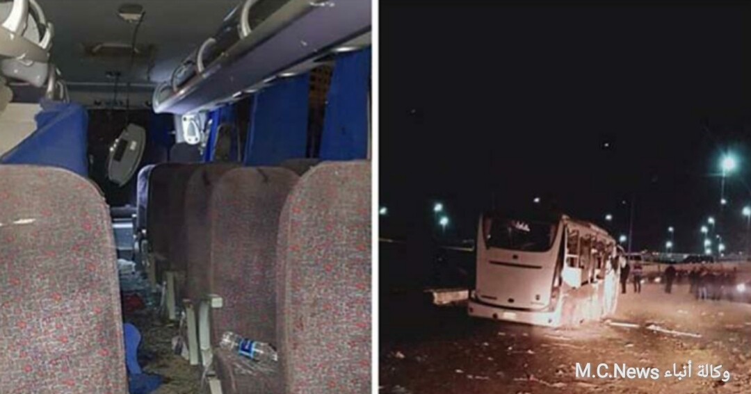 عمل إرهابي يستهدف أتوبيس سياحي بالهرم يسفر عن مقتل شخصين وإصابة 12
