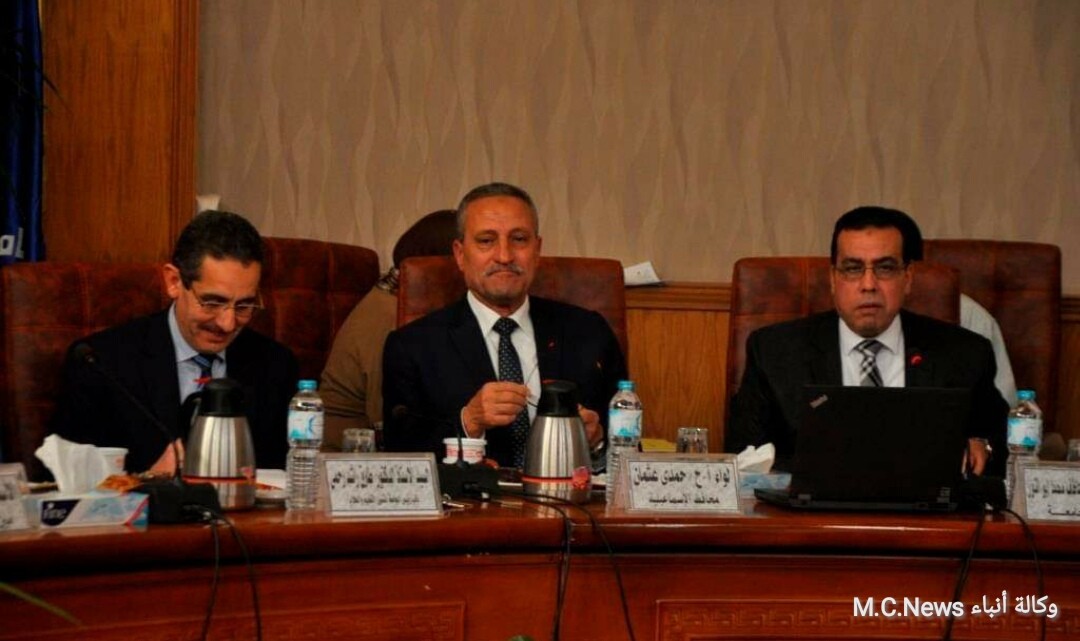 محافظ الإسماعيلية يشهد إجتماع مجلس جامعة قناة السويس ويشيد بدور الجامعة