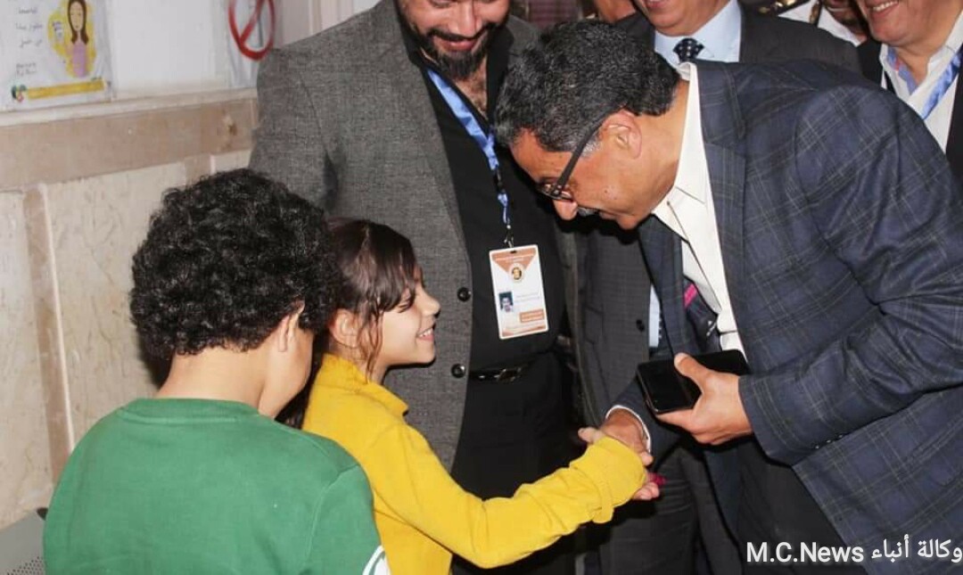 اللواء محمد على حسين يتفقد الحالة الأمنية وسط إقبال ملحوظ على التصويت بالاستفتاء بالإسماعيلية