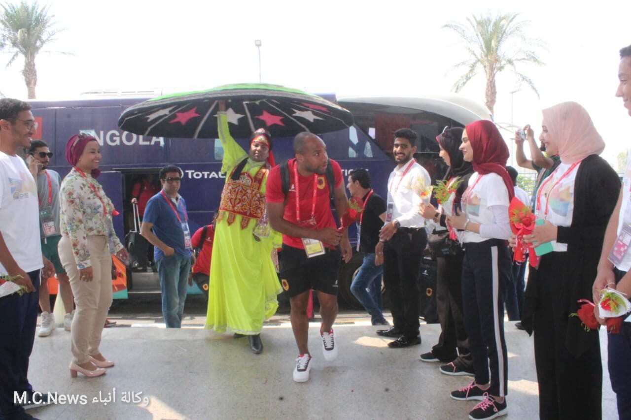 بالتنوره شيحه يستقبل بعثه أنجولا ضمن منافسات الجولة الثالثة بدور المجموعات ببطولة الأمم الإفريقية 2019