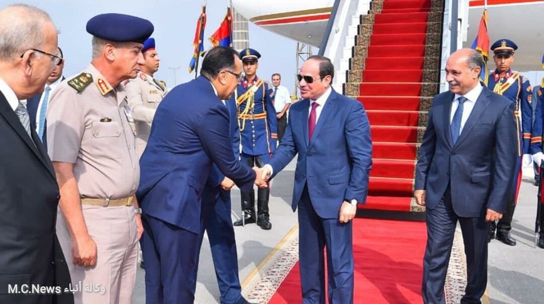 الرئيس السيسي يصل إلي أرض الوطن عائداً من نيويورك